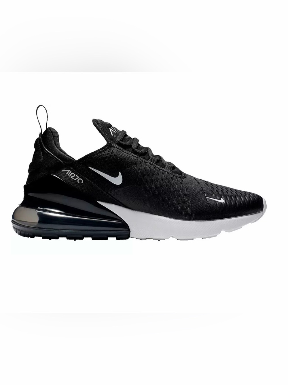 Nike Men's Black/White Air Max 270 Sneaker